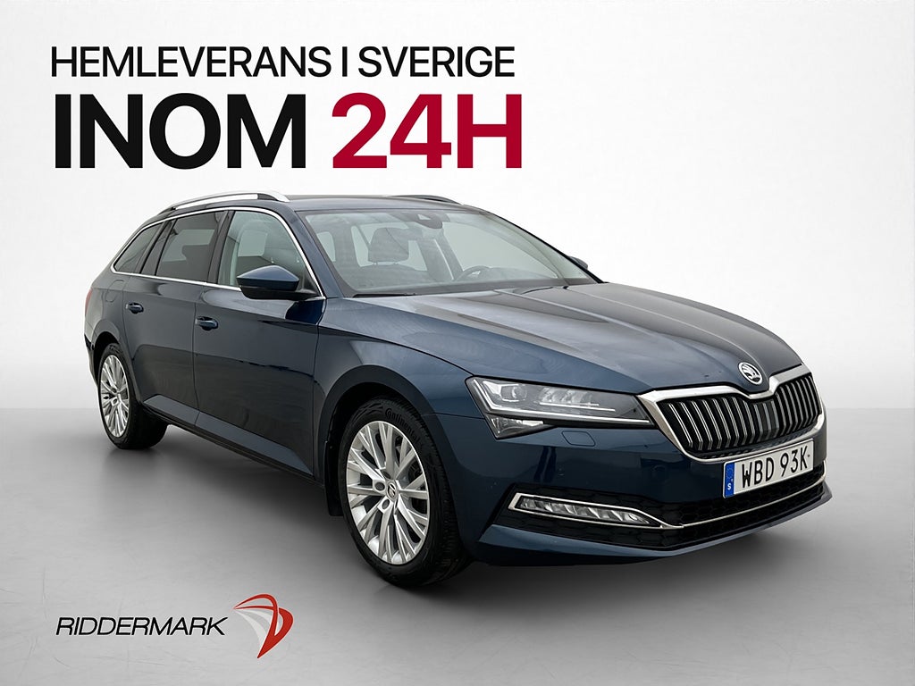 Skoda Superb 2.0 TDI 4x4 Business Värm Cockpit Kamera