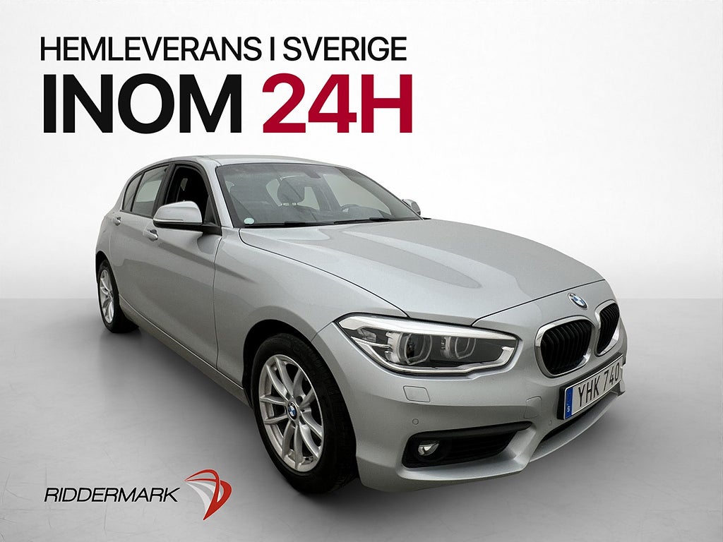 BMW 118I 136hk 1 Brukare P-Sensorer Farthållare 470kr Skatt