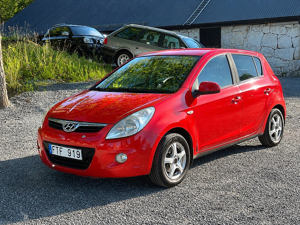 Hyundai i20  1.6 CRDi Manuell, Premium, Dragkrok, 116hk, 2009