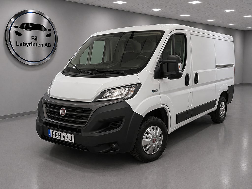 Fiat Ducato 35 MOMS Gas/Bensin CNG 3.0 Natural Power El-Motorvärmare