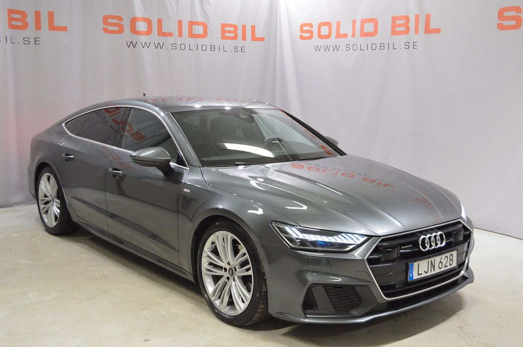 Audi A7 45 TDI Quattro S-Line Läder B&O Värmare Nightvision