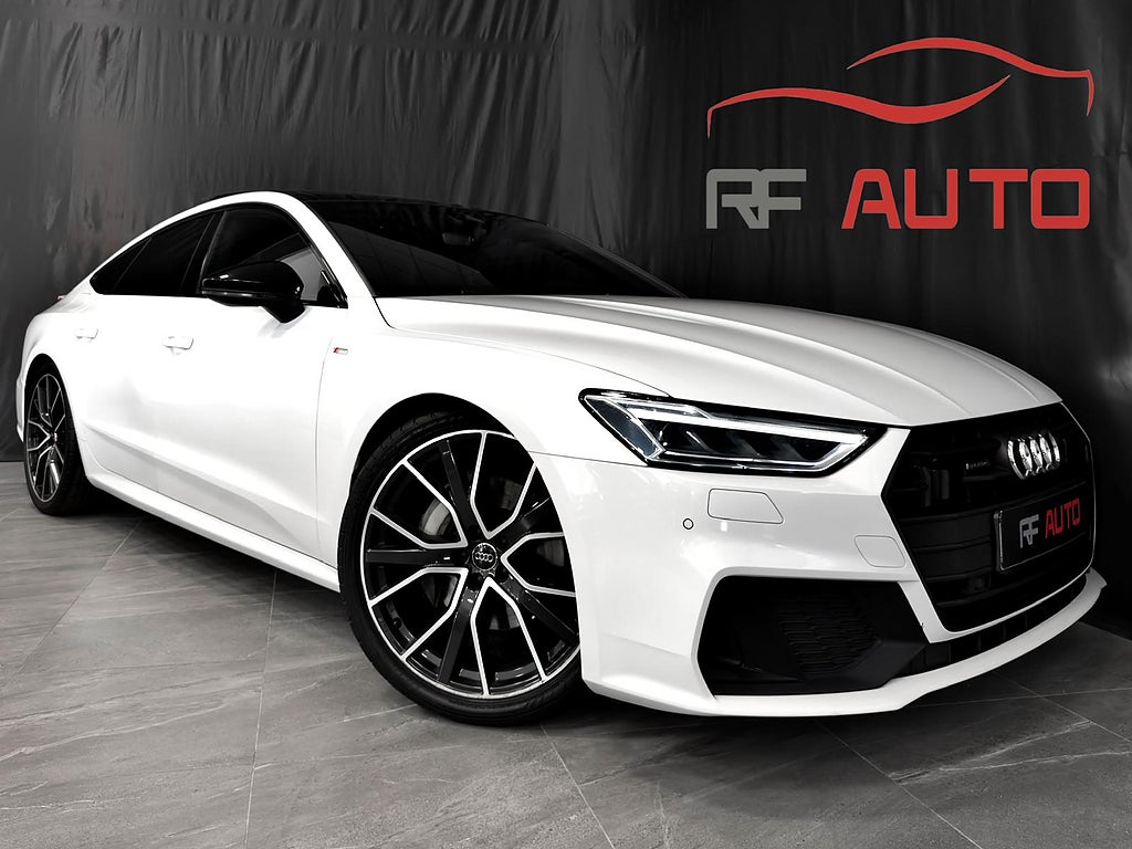 Audi A7 50 TDI Quattro S Line Panorama B&O Navi 21" 286hk