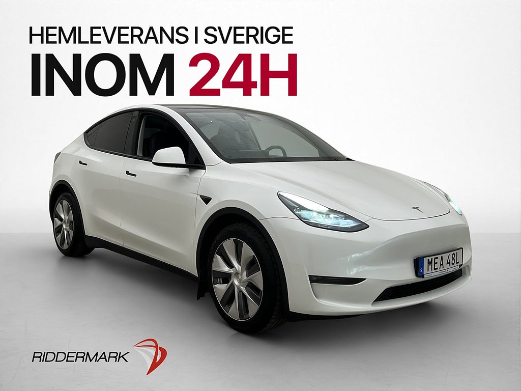Tesla Model Y Long Range AWD 514hk MOMS Autopilot Drag Pano