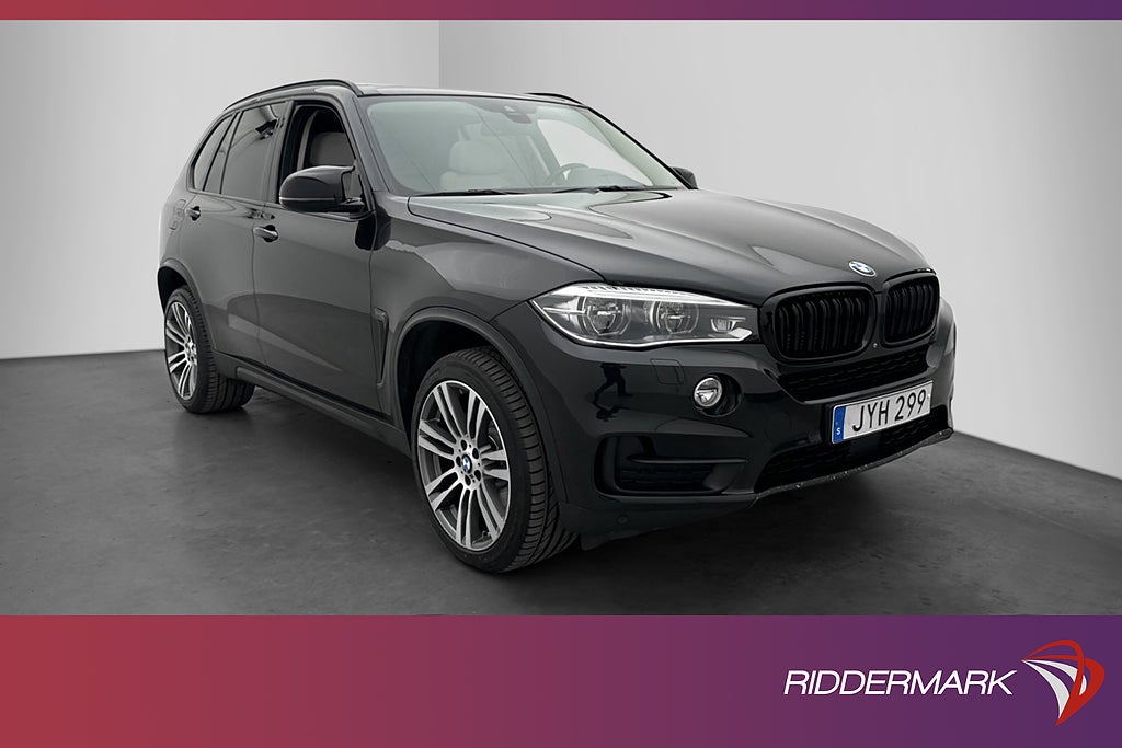 BMW X5 40e XDrive 313hk H/K Pano Navi Kamera Läder Drag