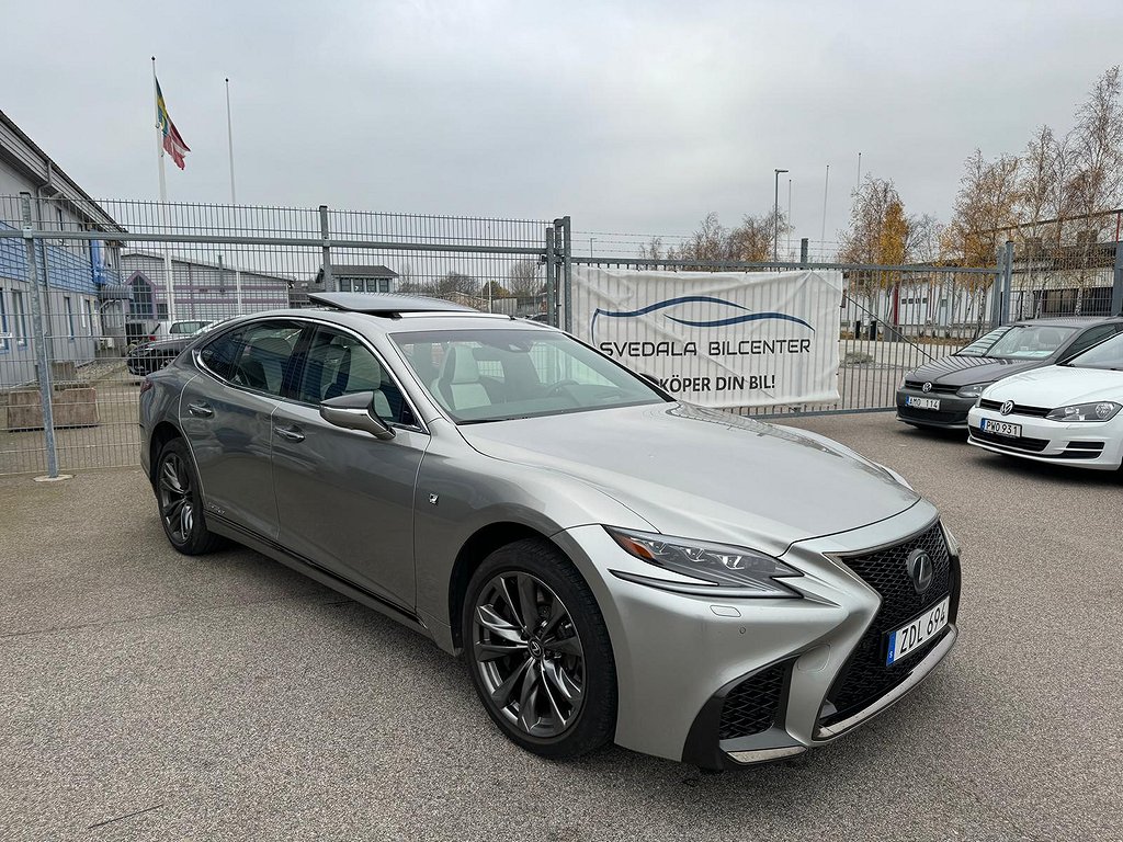 Lexus LS 500h AWD 3.5 V6 AWD F Sport Euro 6 FULLUTRUSTAD