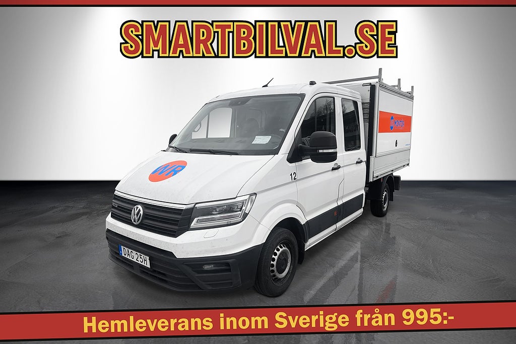 Volkswagen crafter Chassi Double Cab 35 2.0 TDI 4Motion 7-Sits MOMS
