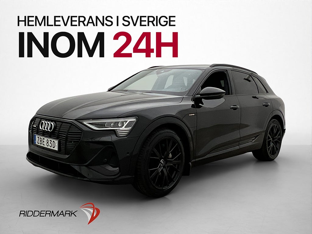 Audi e-tron e-tron 55 S-line Pano B&O Drag Skinn 360° Navi