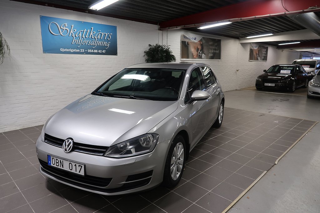 Volkswagen Golf 5-dörrar 1.6 TDI Nyservad 