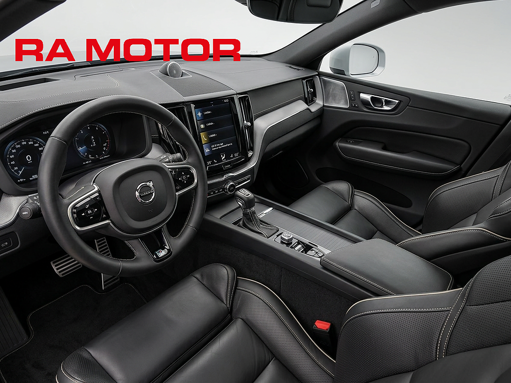 Volvo XC60 T5 250hk R-Design | B&W | Drag | 360° | Navi | HUD | 2019