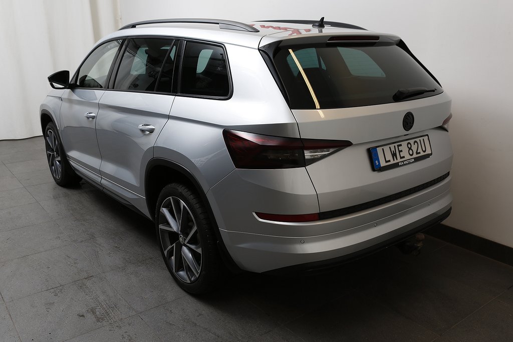 Skoda Kodiaq 2,0 TDI 190hk 4x4 Sportline Värmare Drag 20" 2019