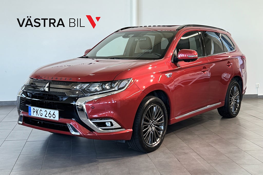 Mitsubishi Outlander PHEV 224hk CVT S-Edition |Taklucka|Drag