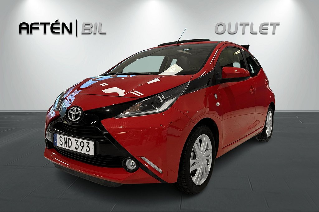 Toyota Aygo 1.0 Manuell/B-kamera/Taklucka *RÄNTE KAMPANJ*