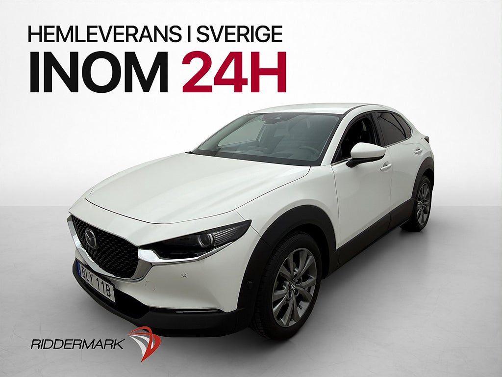 Mazda CX-30 2.0 180hk Cosmo Bose Skinn Navi 360° Drag