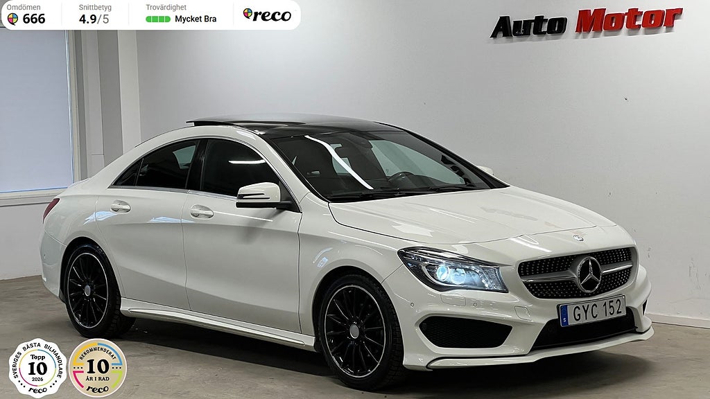 Mercedes-Benz CLA 200 7G AMG 156hk Panorama/Värmare