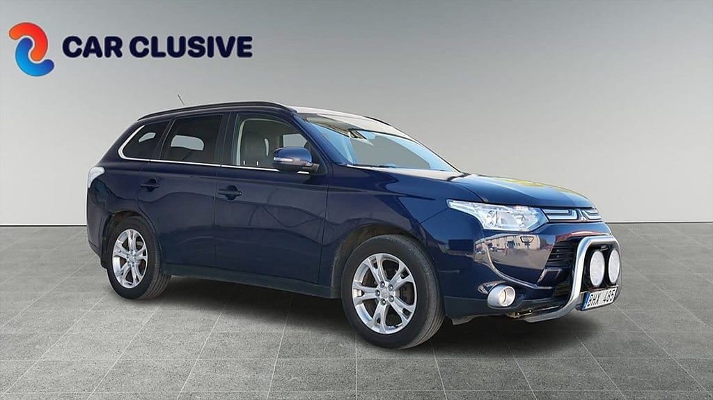 Mitsubishi Outlander 2.2 150hk 4WD Business | 871 kr/mån | 7-Sits | Värm...