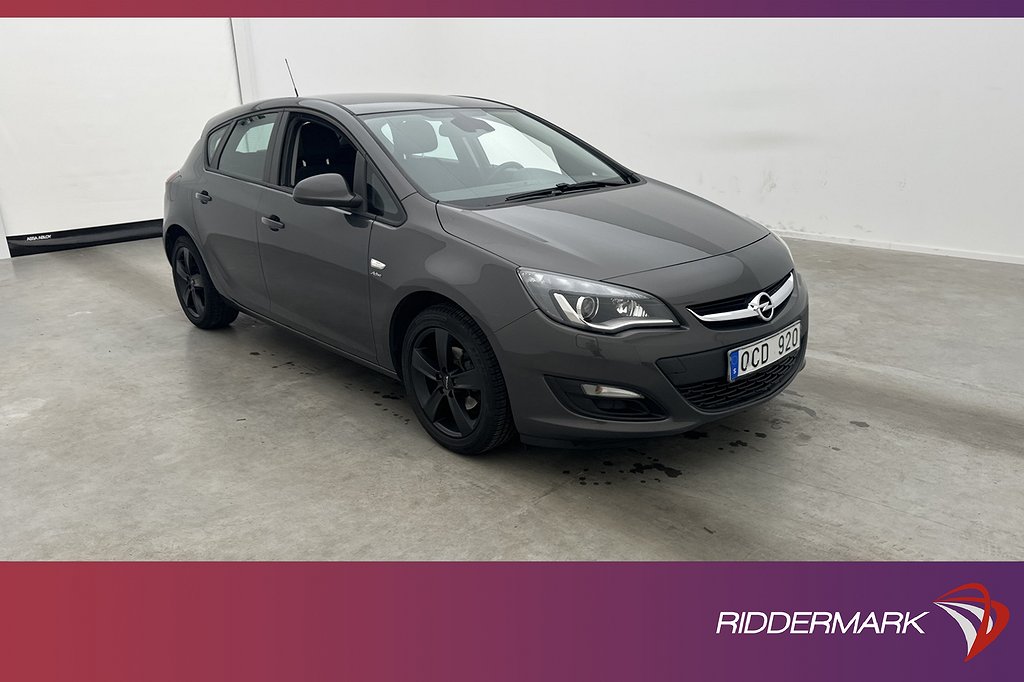 Opel Astra 1.6 115hk Active Rattvärme P-Sensorer Drag