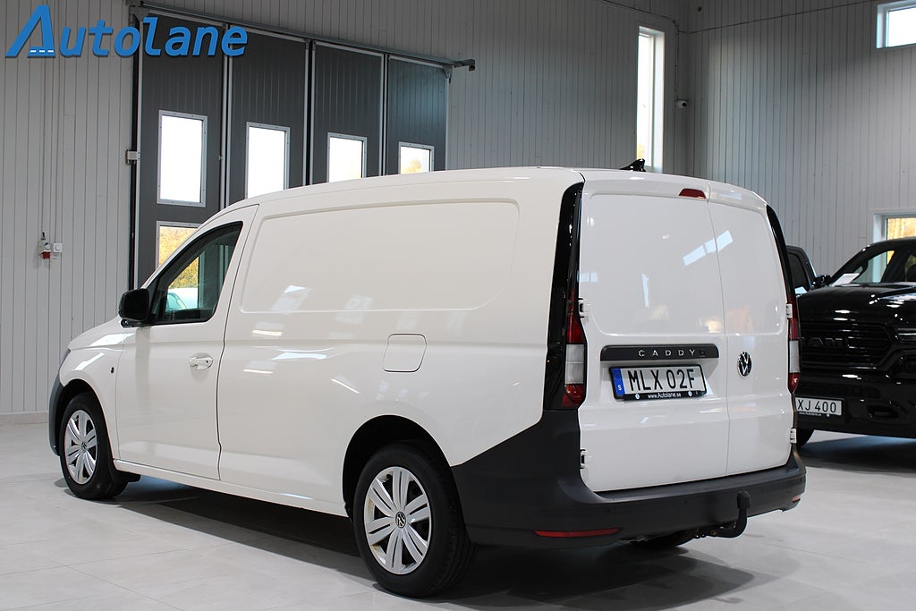Volkswagen Caddy Maxi Cargo 2.0 TDI Inredning,Värmare,Kamera,Drag.CarPlay
