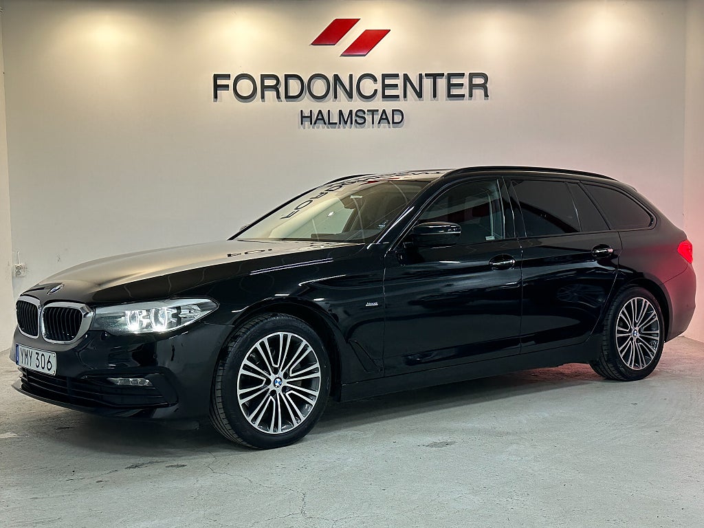 BMW 520 d 190hk Touring Steptronic Sport line Eu6, Drag|B-Kamera