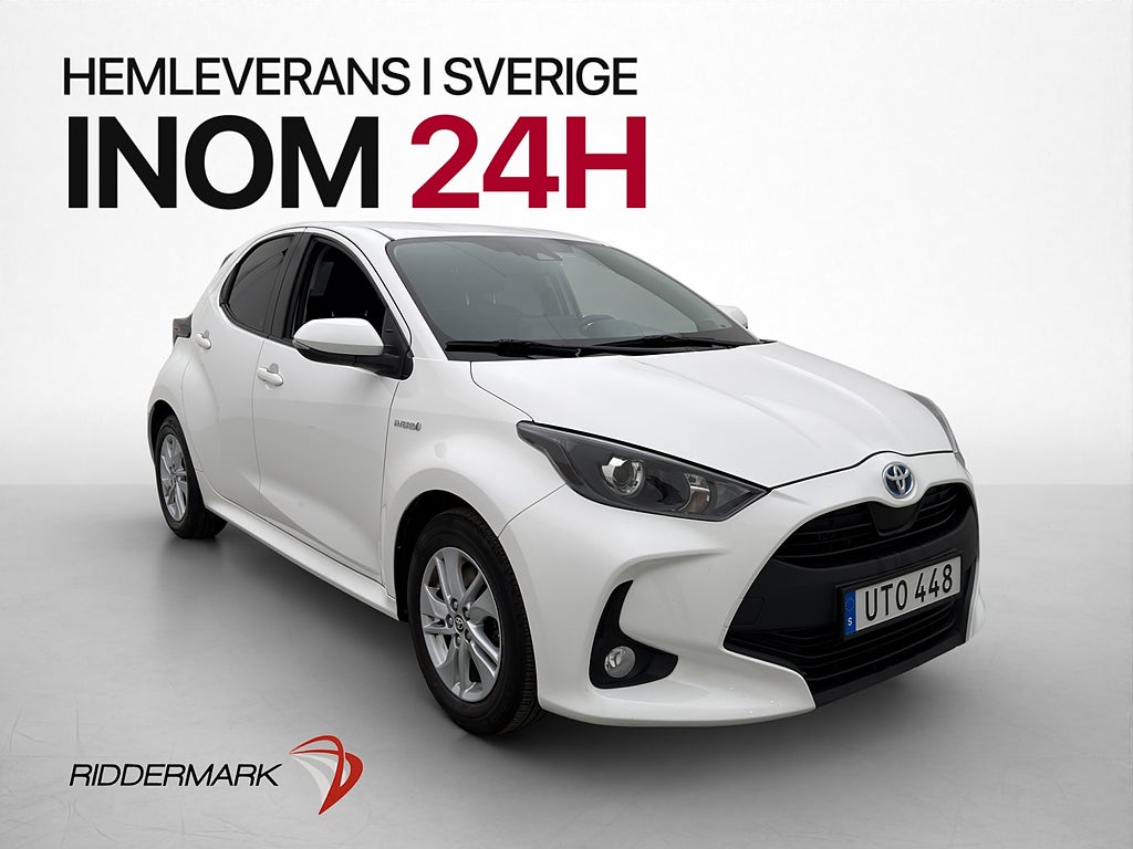 Toyota Yaris Hybrid CVT 116hk Active Kamera CarPlay