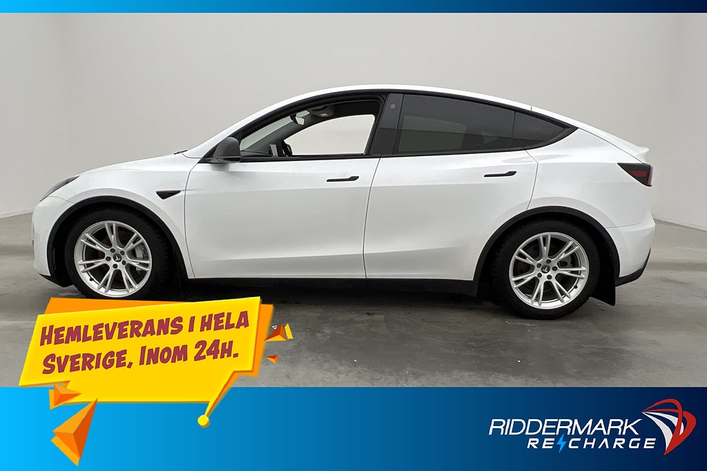 Tesla Model Y Long Range AWD AP Värmare Pano Kamera Drag
