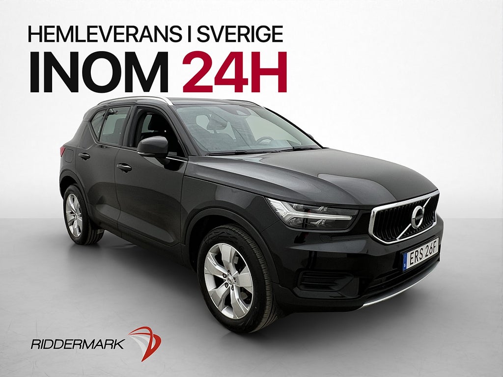 Volvo XC40 T3 Momentum VOC Värm P-Sensorer Skinn Rattvärme