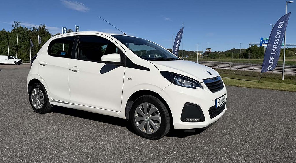 Peugeot 108 5-dörrar 1.0 VTi Euro 6 