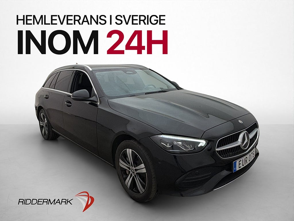Mercedes-Benz C300 T 313hk Kamera Värmare Navi Drag MOMS