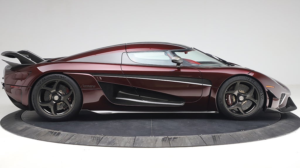 Just det här exemplaret av Koenigsegg Regera har rullat 3 999 kilometer. Foto: Miller Motorcars