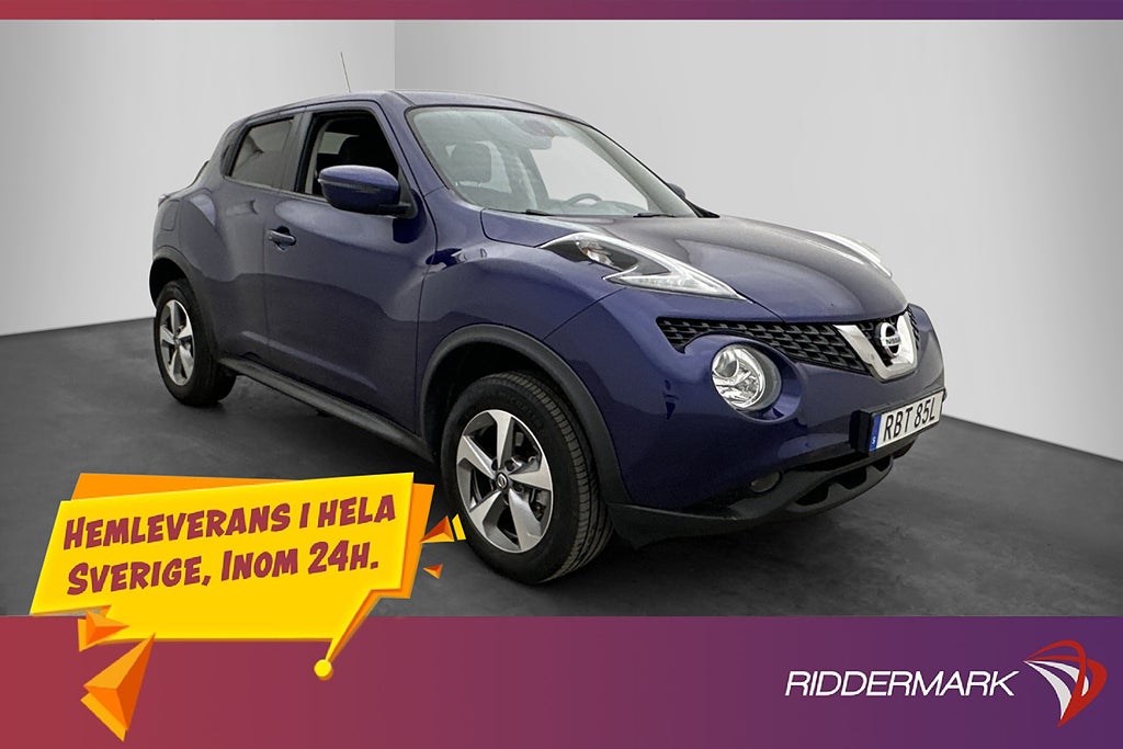 Nissan Juke 1.6 CVT 112hk N-Connecta Backkamera Navi