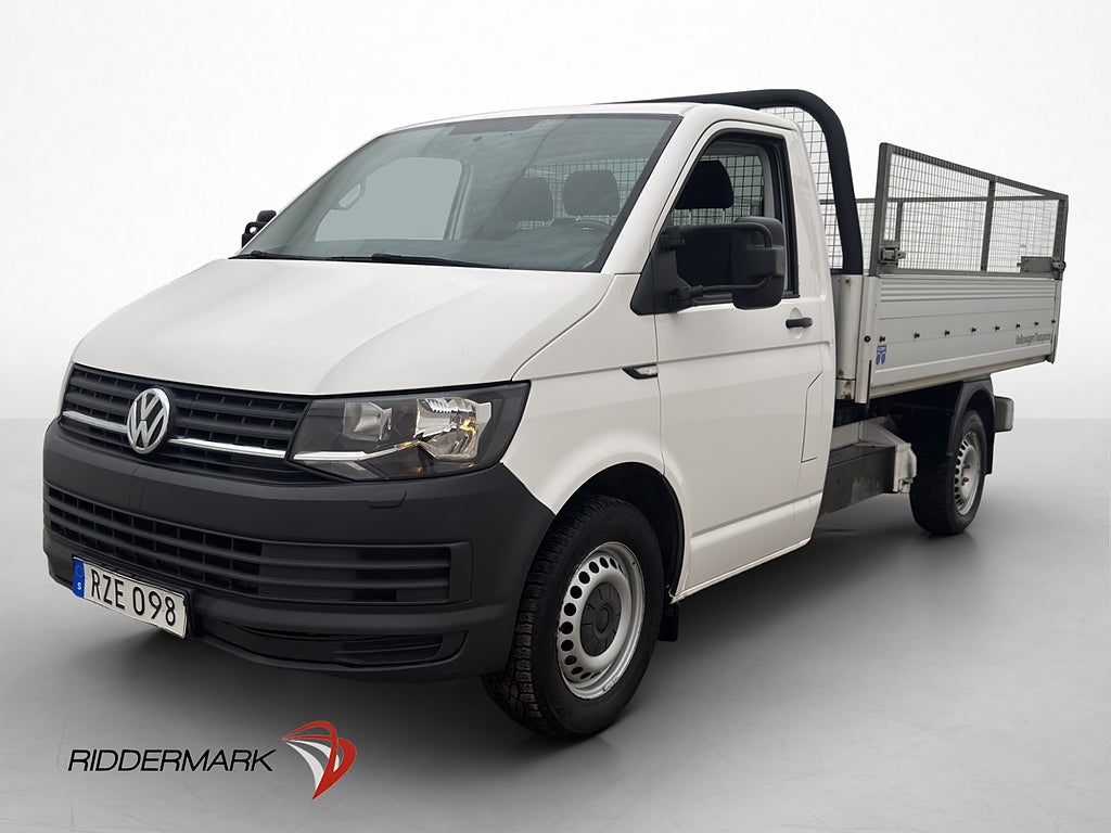Volkswagen Transporter TIPPFLAK Värmare Dragkrok 3-Sits MOMS