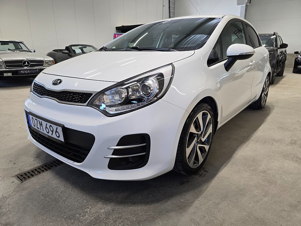 Kia Rio 1.2 CVVT GLS *Gotlandsbil *Backkamera *Drag *5200 mil