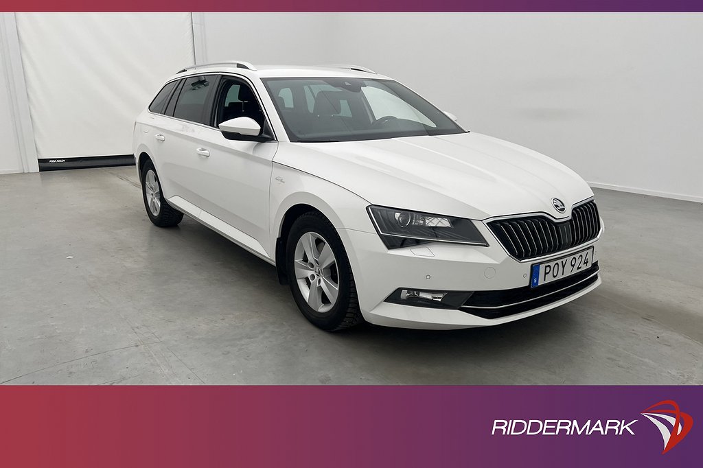 Skoda Superb 2.0 TDI 4x4 L&K D-Värm B-Kamera Navi Drag Skinn