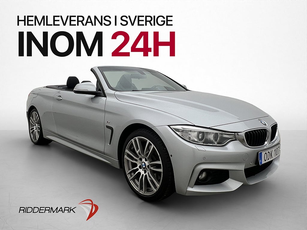 BMW 430 i  xDrive Cabriolet 252hk M Sport H/K Surround Drag