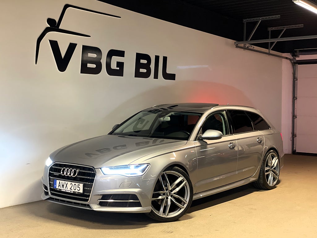 Audi A6 2.0 TDI Quattro S Tronic S-Line Drag Värmare Pano