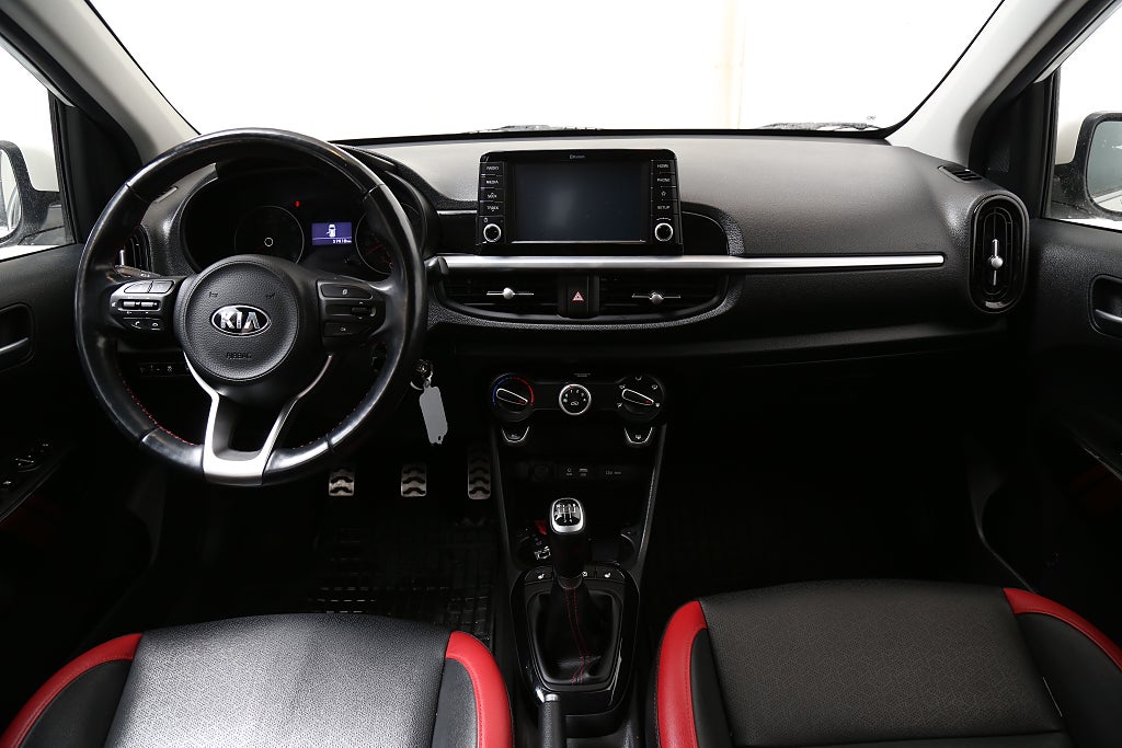 Kia Picanto 1,0 T-GDI 100hk GT-Line Skinn CarPlay KAMERA