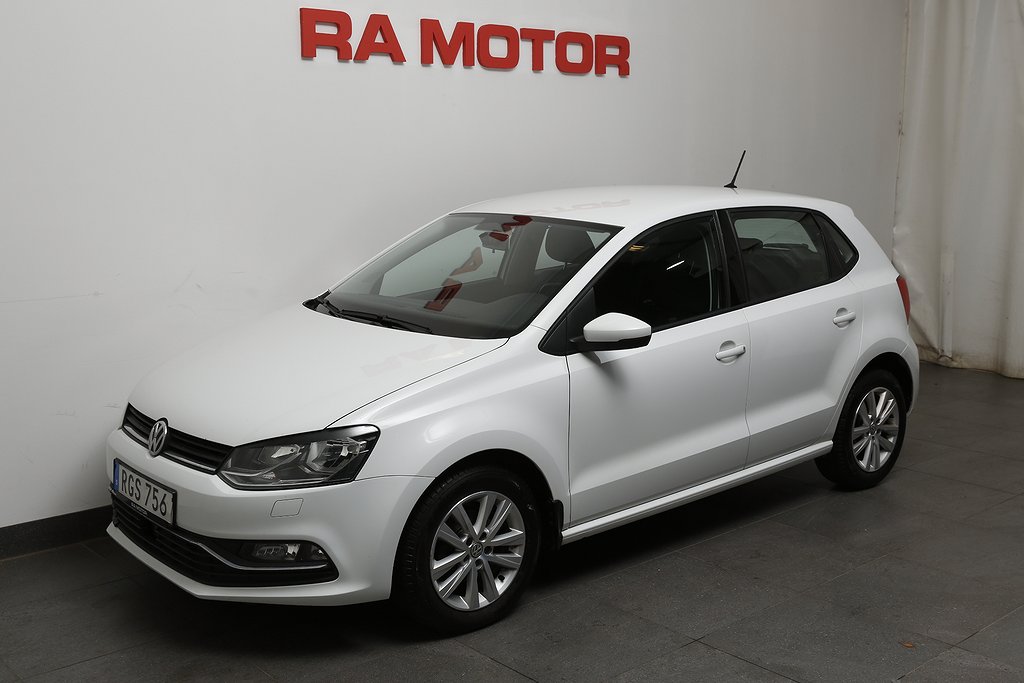 Volkswagen Polo 1,2 TSI 90hk Bluemotion 5D Bluetooth 2017