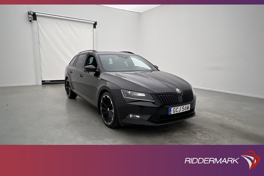 Skoda Superb TDI 4x4 190hk SportLine Canton Värm Kamera Drag