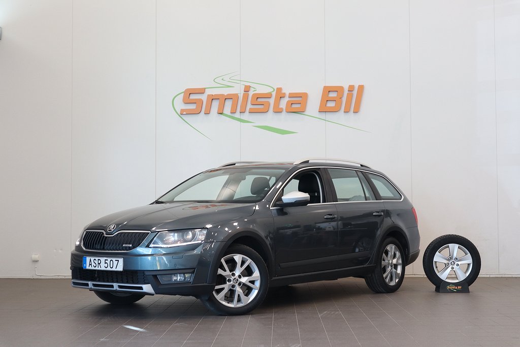 Skoda Octavia Scout 2.0 TDI 4x4 Business DRAG KAMERA VÄRMARE 184hk