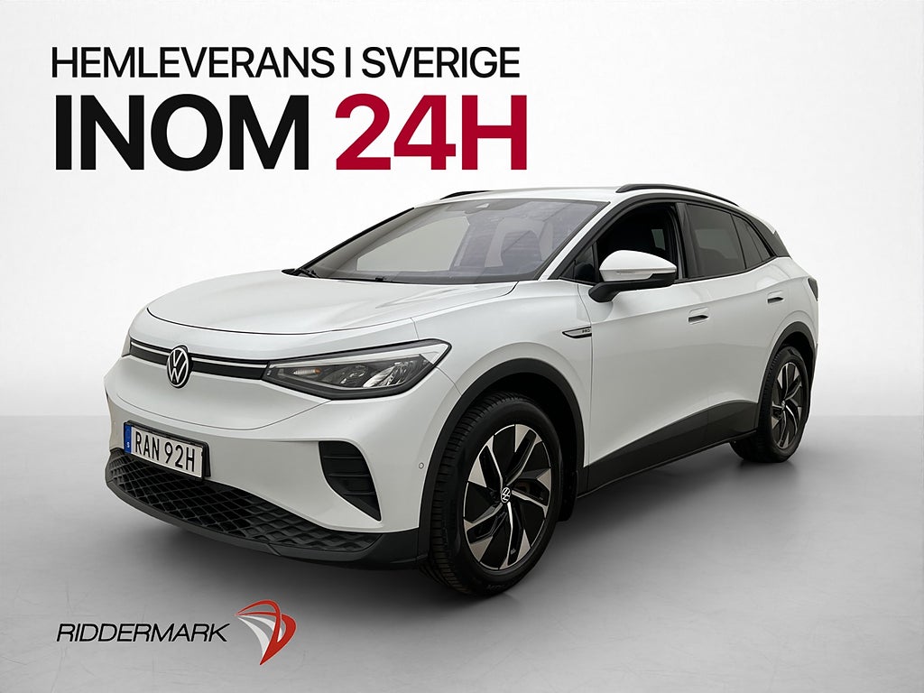 Volkswagen ID.4 Pro Performance 204hk Dragkrok Värmare 360°
