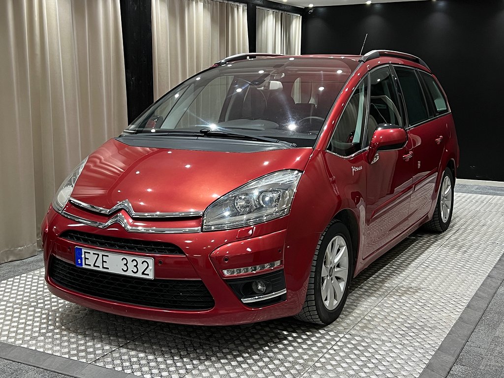 Citroën Grand C4 Picasso 111hk 7-sits Fullservad Farthållare