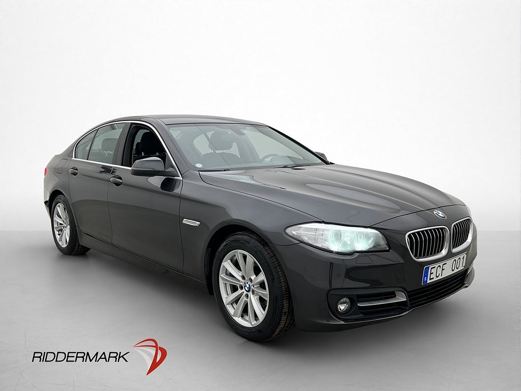 BMW 520d xDrive Sedan 184hk Två-brukare Sensorer Rattvärme
