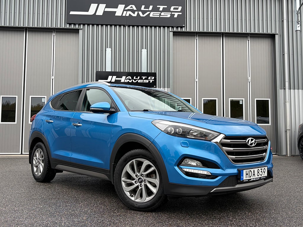 Hyundai Tucson 2.0 CRDi 4WD Svensksåld ComfortPlus Drag Kamera 