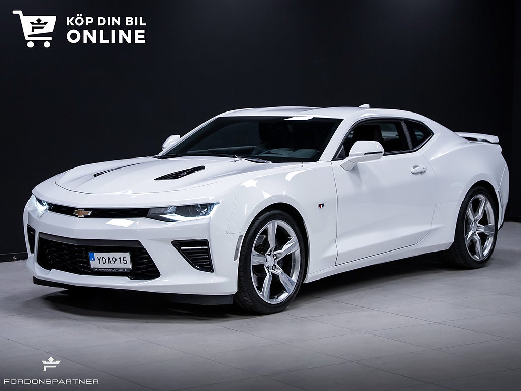Chevrolet Camaro SS COUPÉ 6,2 V8 453HK AUT ENDAST 3444MIL SVENSKSÅLD 