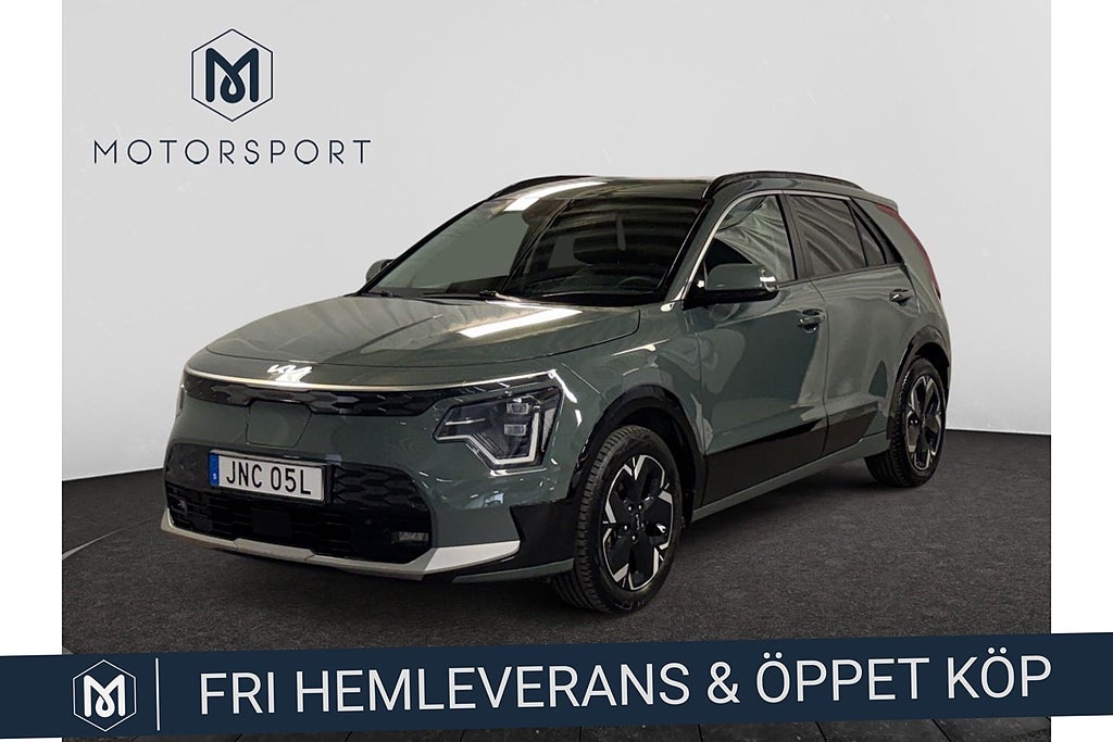 Kia Niro EV Advance Adaptiv fart Navigation Helskinn H/K