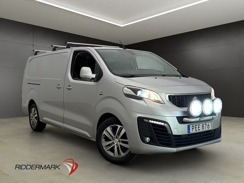 Peugeot Expert L3 177hk Värmare Drag CARPLAY B-Kamera 1-Ägar
