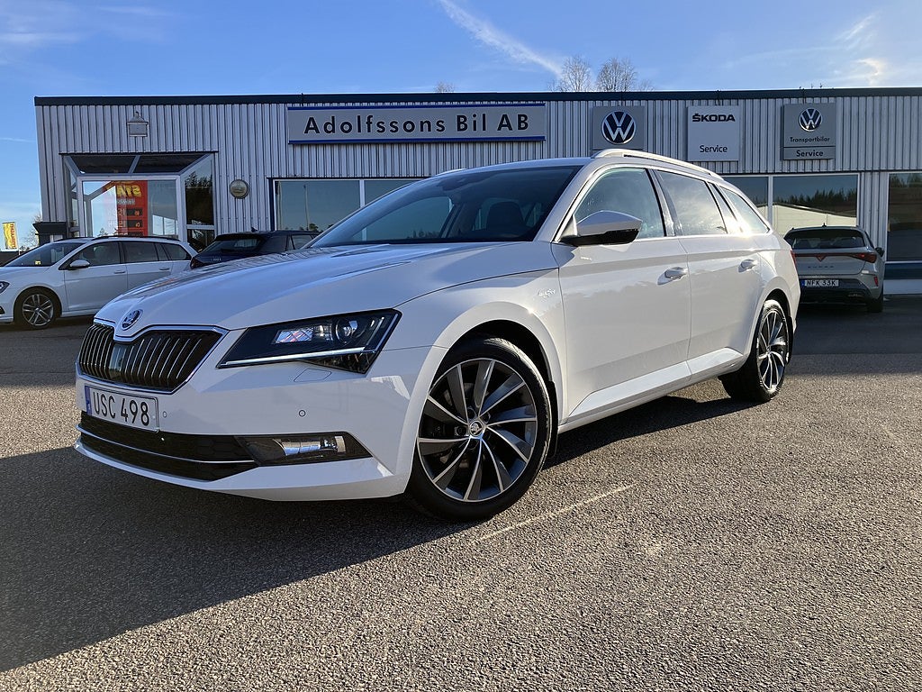 Skoda Superb Combi L&K 2,0 TDI 4x4 DSG Business (Läder/Drag/Värmare