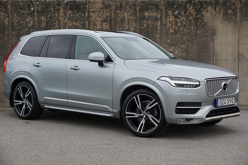Volvo XC90 7-sits T6 AWD Polestar Inscription|Pano|B&W|Luft|