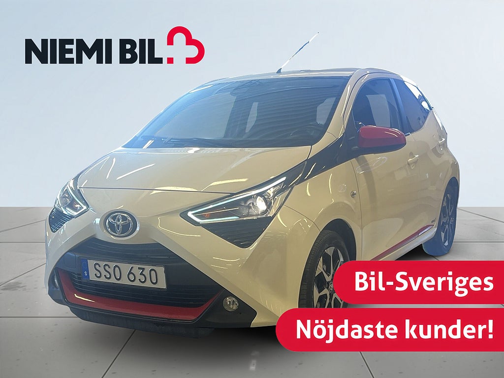 Toyota Aygo 5-dörrar 1.0/MoK/SoV/Låg skatt/Backkamera/Kamkedja