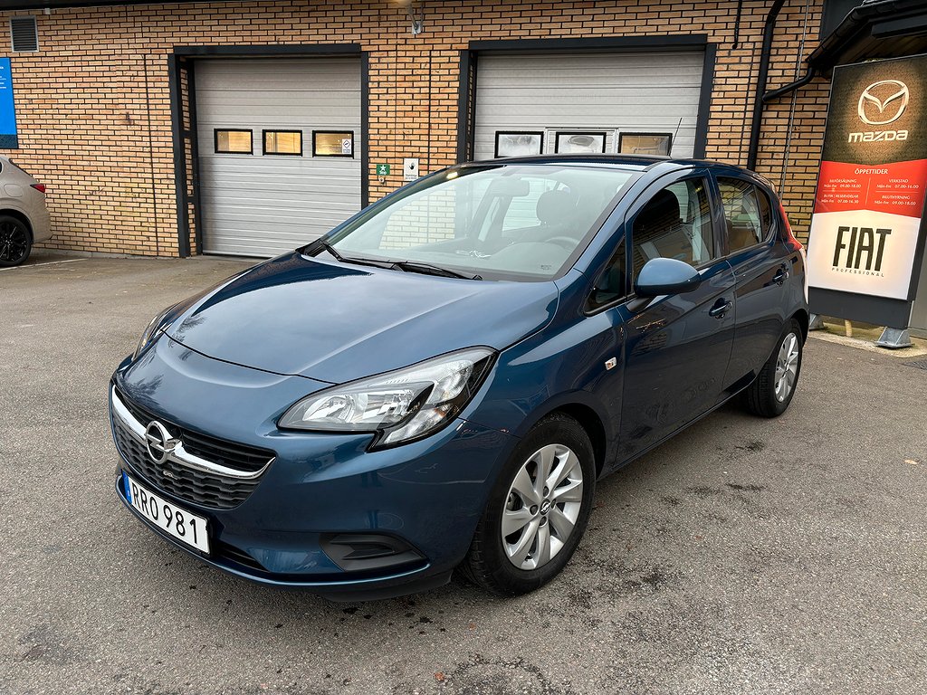 Opel Corsa 5-dörrar 1.4 Enjoy Euro 6 Låga mil ! 