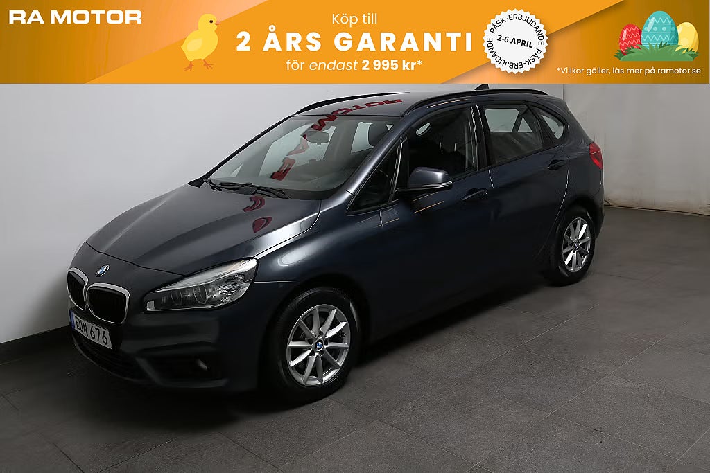 BMW 218 d Active Tourer Advantage Aut P-sensorer 2015